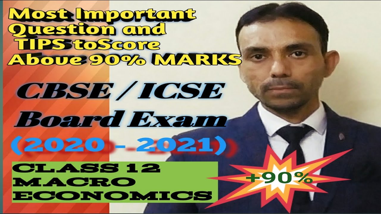 Most Important Question Macro Economics 2020-2021| National Income Quick Revision for Board exam 21.
