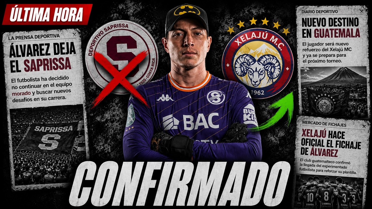 Minor Álvarez: Saprissa acelera su salida y crece la tensión