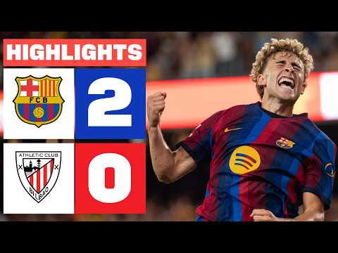 FC BARCELONA 2 - 0 ATHLETIC CLUB | RESUMEN LALIGA EA SPORTS