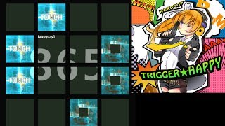 【jubeat analyser】 TRIGGER★HAPPY / P*Light [創作譜面]