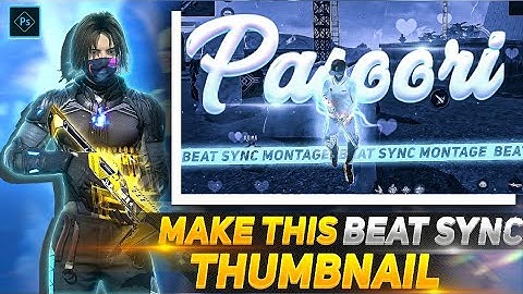 How To Make Beat Sync Montage Thumbnail | Beat Sync Montage Thumbnail Tutorial |