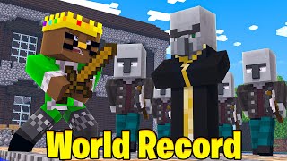 Killing The Minecraft Evoker In 1 Minute (World Record)