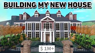 BUILDING MY NEW FAMILY MANSION IN BLOXBURG Part 1