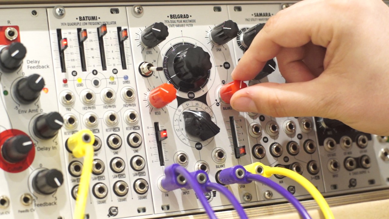 XAOC DEVICES BELGRAD eurorack vcf YouTube