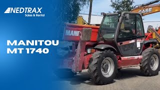 Manitou MT 1740 SL T Ultra 2005: High-Reach Telehandler from NEDTRAX