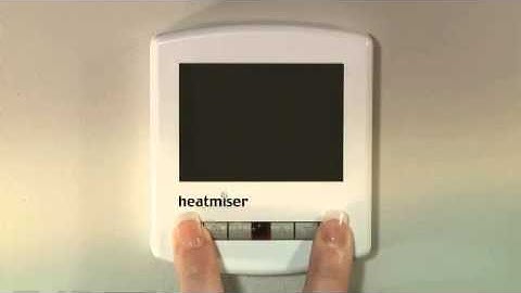 FH-01 Thermostat Instructions - Factory Reset