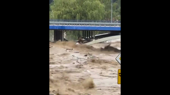 Lądek Zdrój przejście fali powodziowej #flood #flooding #powódź #poland #polska #floods