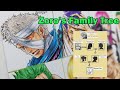 Drawing zoros family tree  shimotsuki clan  one piece  