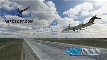 MSFS Aerosoft CRJ Tutorial Ep9: Touchdown!