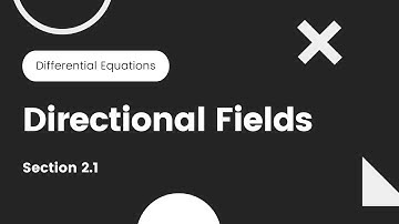 Slope Fields and Solution Curves