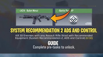 HOW TO KILL 30 ENEMIES WITH ANY ASSAULT RIFLE FITTED WITH RECOMMENDED EQUIPMENTS ADS AND CONTROL