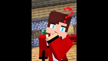 JJ and Mikey : When Suffering From ODC 💀 #cubestory #minecraft #shorts