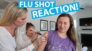 DOING OUR FLU SHOT AT HOME!