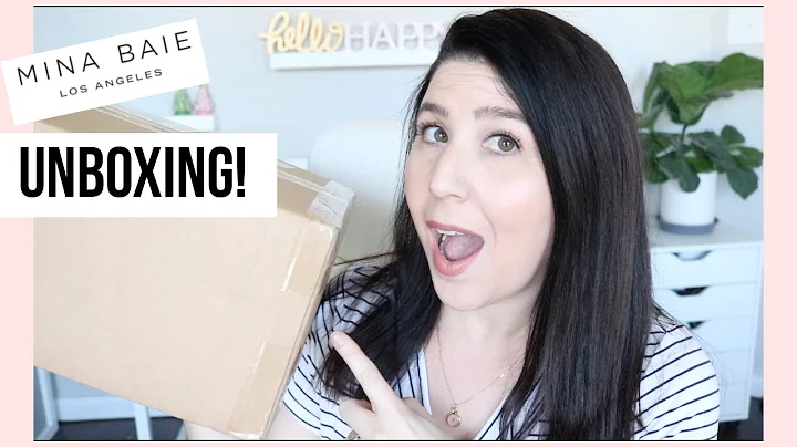 Mina Baie Unboxing | NEW Audrey in Slate!