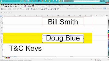 Corel Draw Tips & Tricks Putting Text in a space like pen jig Part 6