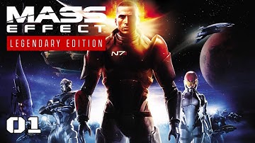 Meeting John Shepard  - Mass Effect: Legendary Edition BLIND playthrough (Ep1)