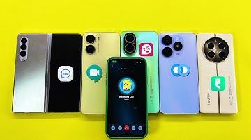 Samsung Z Fold, Vivo, Realme, TECNO Incoming Call / Outgoing Call iPhone 11 / MEET, IMO, Comera