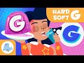 Hard g and soft g  grammar and spelling for kids superlexia  episode 12