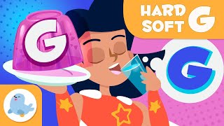 HARD G and SOFT G 🦸‍♀️ GRAMMAR and SPELLING for Kids📝 Superlexia ⭐ Episode 12