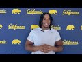 Cal Football: Jayden Williams Media Availability (4.8.2026)