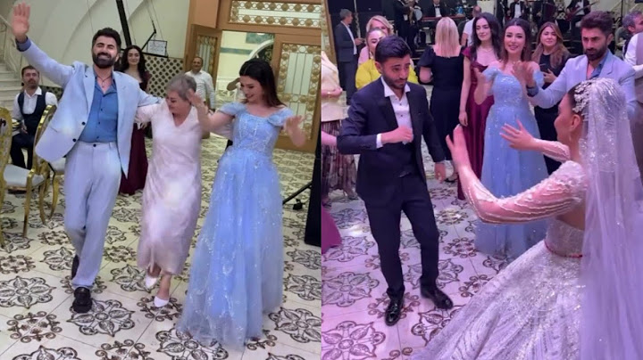 Zaur Baxşəliyev və Günay Toylarını etdiyi cütlüyün toyunda möhtəşəm rəqsi etdilər