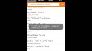 How to add a Radio Station to Favourite List || RadioFM screenshot 1