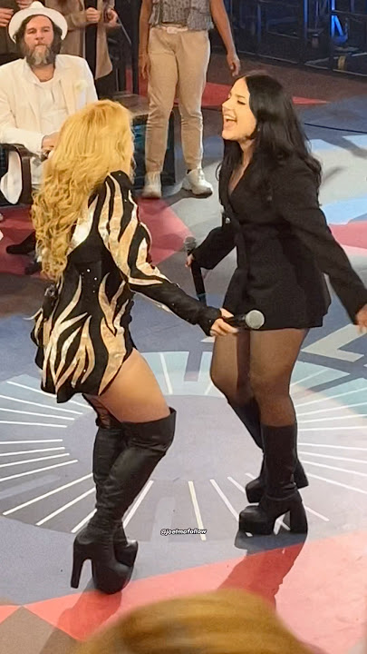Joelma e sua filha Yasmin cantam A lua me Traiu no Altas Horas