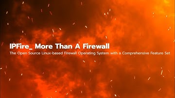 IPFire first steps
