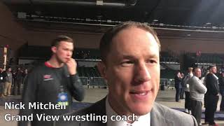 Grand View coach Nick Mitchell recaps the Vikings' eighth-straight NAIA national title