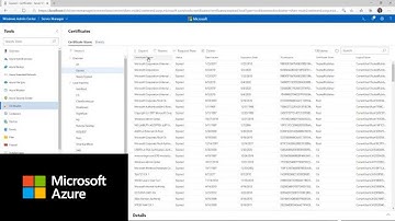 Sneak peek: Manage Windows Server in Azure using Windows Admin Center