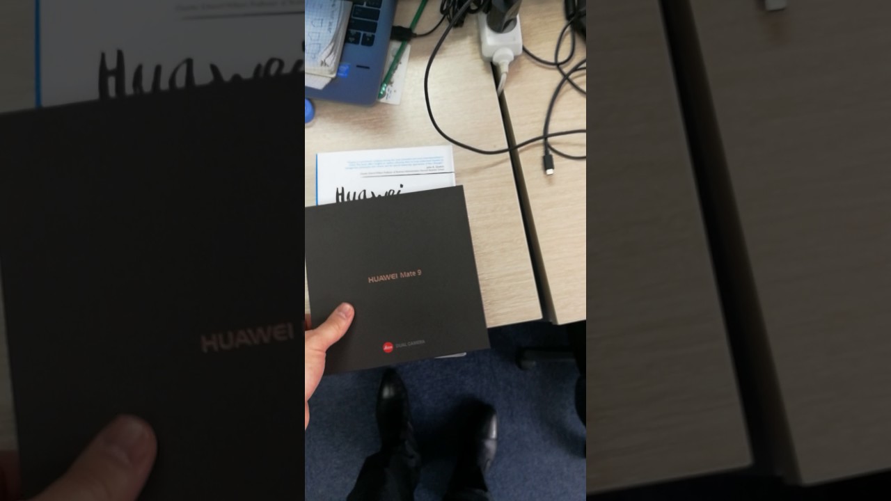 Huawei Mate 9 unpacking in KZ