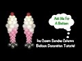 Ice Cream Sundae Balloon Decoration Tutorial