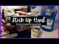 PREPPER PANTRY & FREEZER STOCK UP HAUL | PREPARING FOR JUST IN CASE...