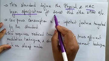 ieee 802.15.4 | LR-WPAN | Sensor Networks |  Lec-49 | Bhanu Priya