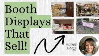 Information How to Create a Vintage Booth Display That Stands Out | Shop With Me! Update