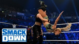 Carmella & Dana Brooke vs. Fire & Desire: SmackDown, Nov. 8, 2019 Carmella & Dana Brooke vs. Fire & Desire: SmackDown, Nov. 8, 2019
