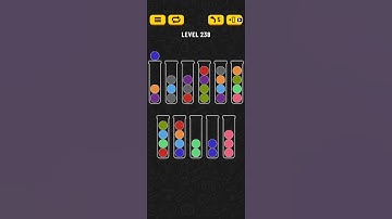 Ball sort puzzle level 238 || mobile game
