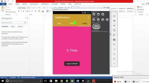 Tablayout Android Studio