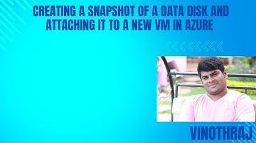 "Creating a Snapshot of a Data Disk and Attaching it to a New VM in Azure - Easy Tutorial"