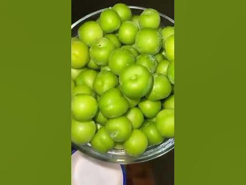 Зеленая Алыча Детства - YouTube