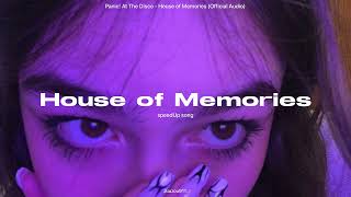 Video thumbnail of "House of Memories (speedUp)"