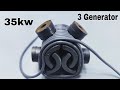 3 Super Generator in the world use Permanent magnet activity
