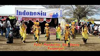 Bali Dance: Puspanjali in World of Nations Celebration 2023