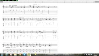 Miniatura de "Moondance Solo Uke - In Powertab Editor"