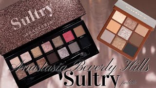 Look Whos Back  Anastasia Beverly Hills Sultry Palette | Swatches, Closeups and Try-on