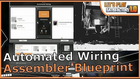 Building an Automated Wiring Blueprint