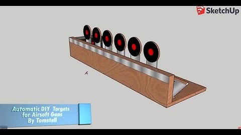 How to make automatic DIY Targets for Airsoft guns