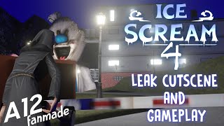 Ice Scream 8 Leaked Cutscene And Gameplay Fanmade