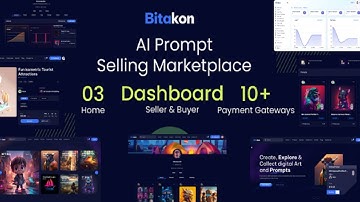 Bitakon AI Prompt Buy Selling Marketplace Multi Seller