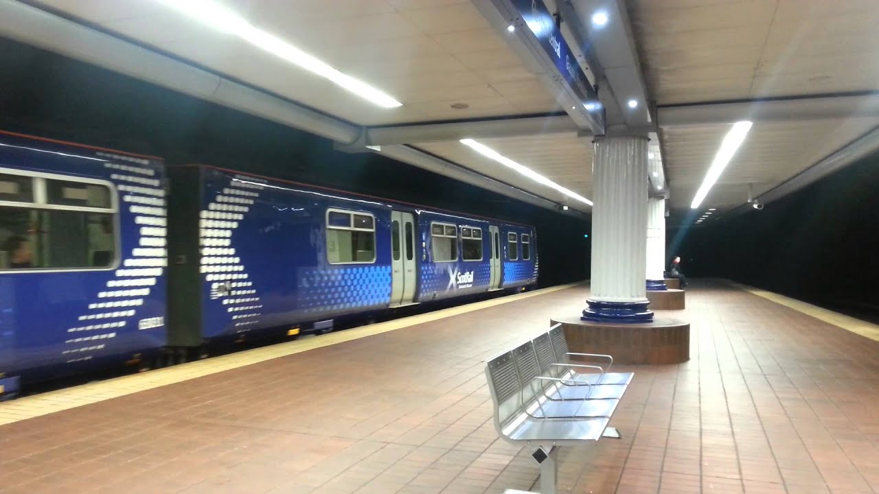 Class 320 Departs from Glasgow Central Low Level - YouTube